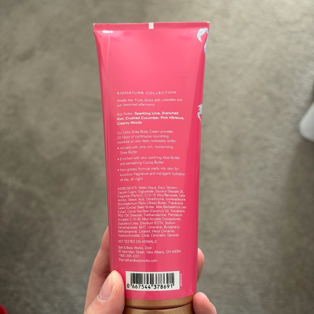 Bath & Body Works Poolside Pop Body Cream - Picture 3 of 3